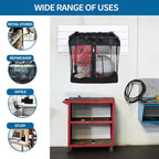 2Pcs Large Slatwall Baskets Mesh Slatwall Baskets - Image 6