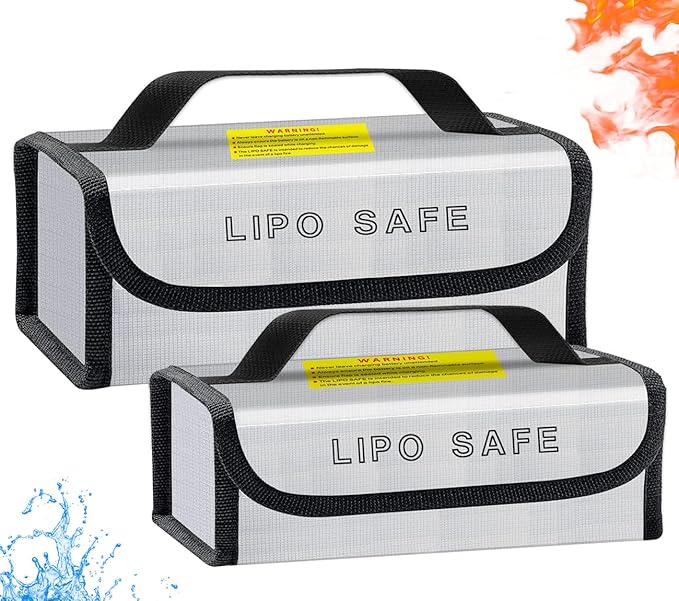 Lipo Battery Safe Bag Large Capatity Fireproof Bag by Unknown