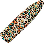 Rainbow Leopard0 Ironing Board Cover and Pad by Pzuqiu