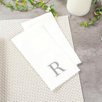 Luxenap 15.8 X 7.9 Inch Linen-Feel Guest Towels, 2000 Lettered Hand Towels - Image 6