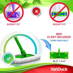 VanDuck Reusable 100% Cotton Mop Pads Compatible - Image 2