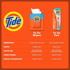 Tide Stain Remover for Clothes, Tide To Go Wipes, Instant Stain Remover for - Image 6