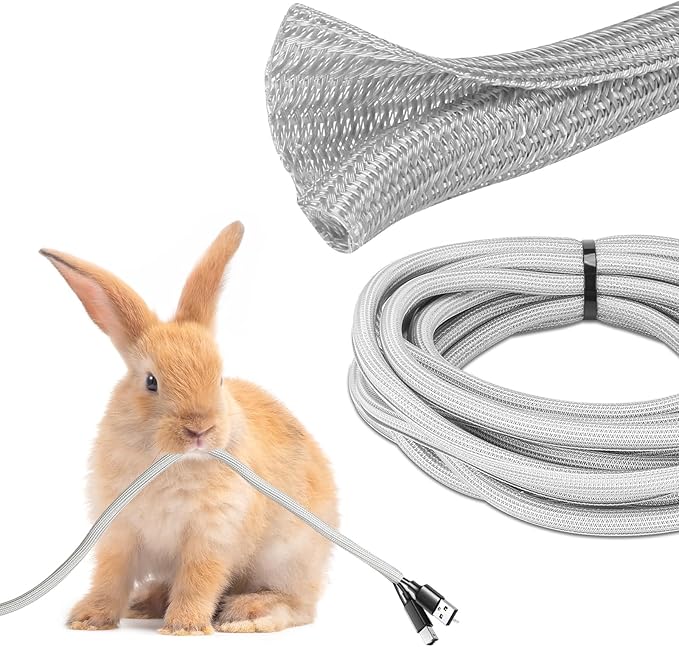 JOTO 1 Pack Cable Management Sleeve, 10 Feet Cord Organizer System by JOTO