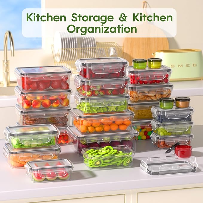 50-Piece Food Storage Containers - Image 7