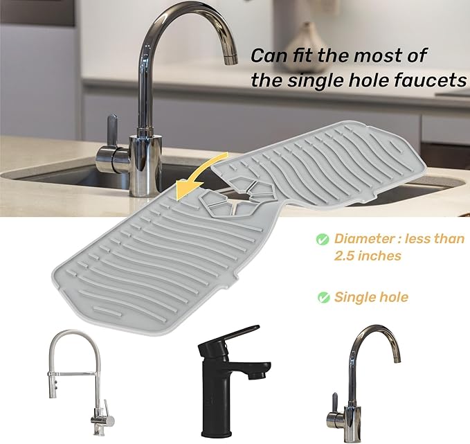 Kitchen Sink Splash Guard, Sink Protectors - Image 4