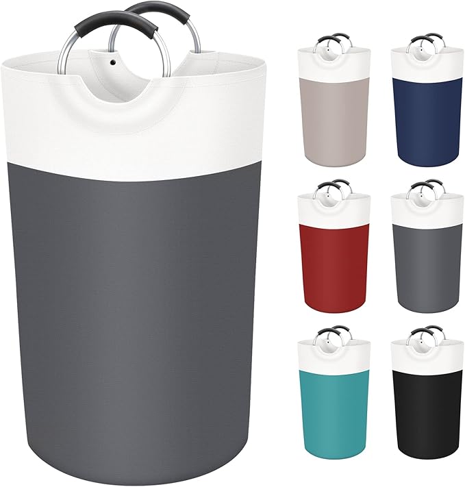 BlissTotes Laundry Basket, Laundry Hamper, Collapsible Laundry Baskets by BlissTotes