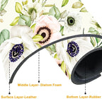 2 Pack Watercolor Floral Sink Faucet Absorbing Mat White Pink Flowers Super - Image 3