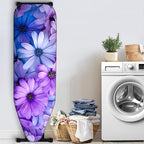 Nuxovilar Purple & Blue Floral Pattern Ironing Board Cover, 15×54 inch - Image 3