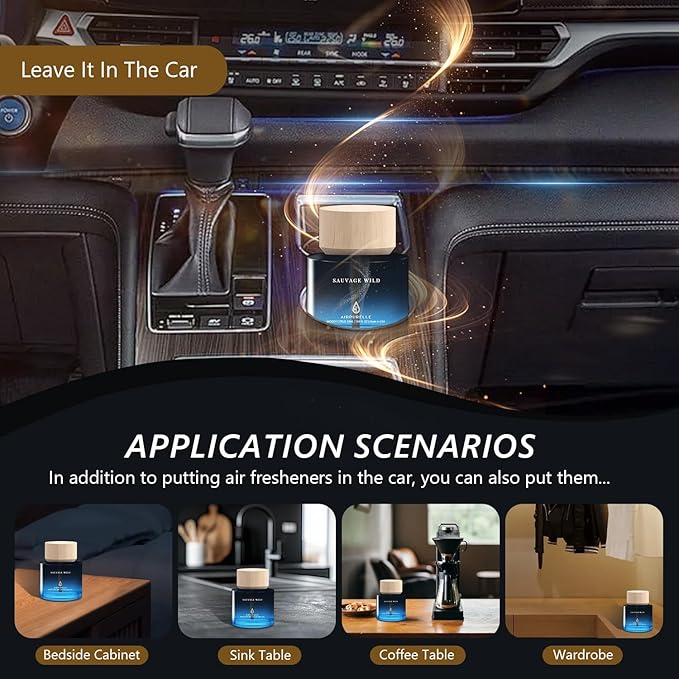 Car Air Freshener 50ML Car Air Fresheners Diffuser, Woody Citrus Fragrance Oil - Image 7