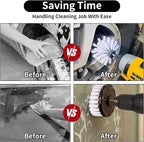 8 Pcs Drill Brush Attachment Set, Power Cleaning Scrub Brush Kit - Image 5