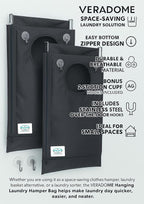 Hanging Laundry Hamper Bag – Space-Saving Dirty Clothes Storage - Image 6
