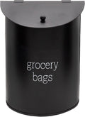 AuldHome Design Enamelware Grocery Bag Holder; Wall-Mounted Modern Farmhouse by AuldHomeDesign