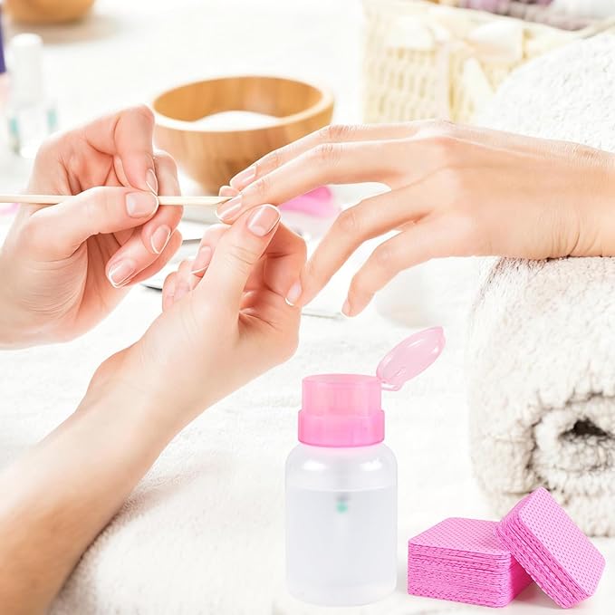 400pcs Nail Cotton Pads, 1 Pull-Off Pump-Style Bottle Suitable - Image 8