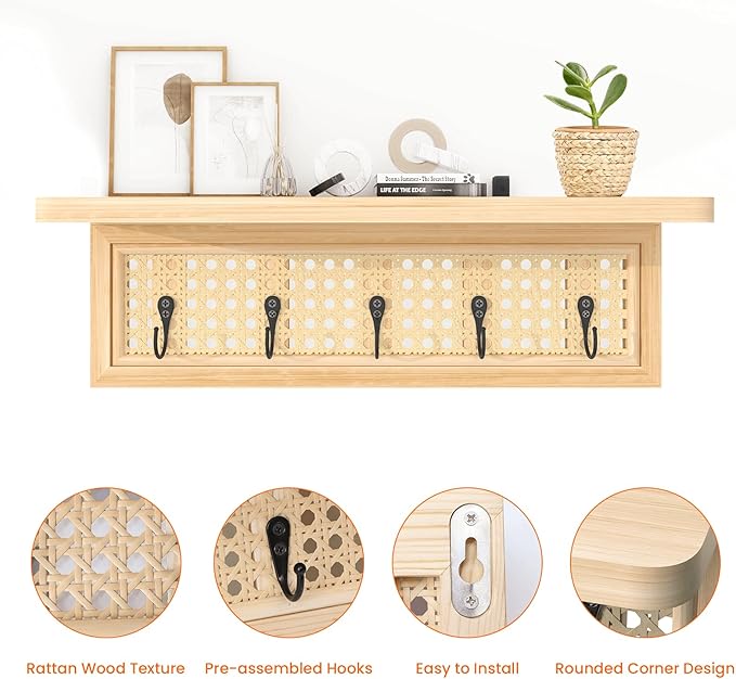 Homode Coat Rack Wall Mount - Image 3