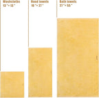 SEMAXE 18-Pack Bath Towel Set Include 6 Bath Towels, 6 Hand Towels, 6 Wash - Image 6
