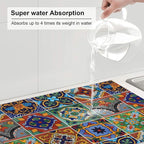 Talavera Mexican Tiles Dish Drying Mat - Image 5