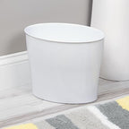 iDesign Small Oval Trash Can - Image 7