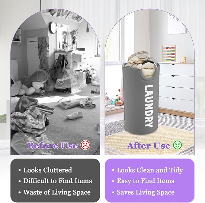 Collapsible Laundry Basket - Image 7