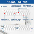 Kitchen Sink Splash Guard-24 x 5.8'' Ultrathin Silicone Sink Mat Splash Guard - Image 2