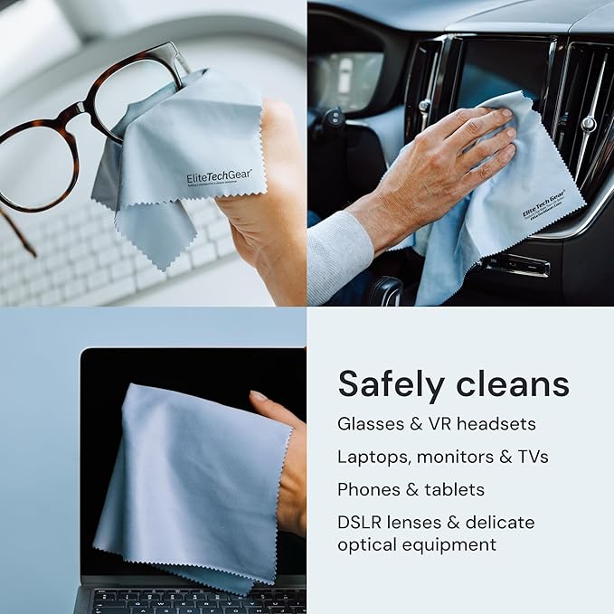 Elite Screens Microfiber Cleaning Cloth - Image 5