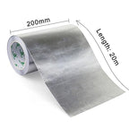 BOMEI PACK Adhesive Aluminum Foil Heat Shield Tape 1Pack 8inch x 66ft, Barrier - Image 2