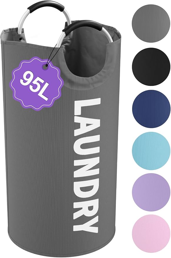 Collapsible Laundry Basket by IHOMAGIC
