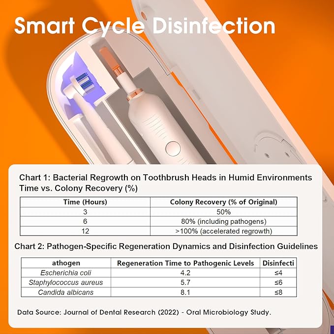 iHave Toothbrush Sanitizer for Electric Toothbrushes, Portable UV Toothbrush - Image 4