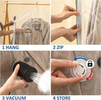 Hanging Vacuum Storage Bags, 4 Pack Hanging Storage Bags - Image 8
