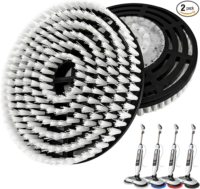 Steam Cleaner Mop Replacement Brush Heads by SEUNGCH