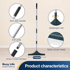 Yocada Artificial Turf Rake Grass Brush Broom Carpet Lawn Leaf Rake Cleaner - Image 3