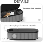 DRATO Outdoor Storage Box, Resin Deck Storage Box Waterproof Patio Storage Box for Indoor & Outdoor Use - Image 6