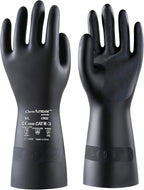Heavy Duty Rubber Safety Work Gloves, Chemical Resistant Latex Gloves by antools