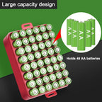 ALCYON Battery Organizer Storage Case, Battery Vault Box Container - Image 3