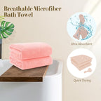 Orighty Microfiber Bath Towels Pack of 4 - Image 5