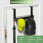 Stainless Steel Over Door Hooks, Over Door Hanger Holder - Image 5
