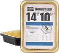 Aluminum Foil Pans, Extra Heavy Duty Disposable Aluminum Baking Pans, by BondOnLum
