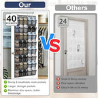 Over the Door Shoe Organizer - Image 2