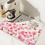Valentine's Day Dish Drying Mat - Image 7
