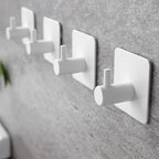 YIGII White Adhesive Hooks - Image 2