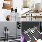 Cord Organizer, Cable Organizers USB Cable Holder Wire Organizer Cord Clips - Image 7
