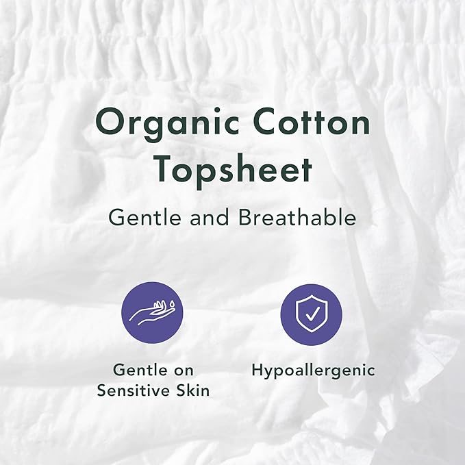 Rael Disposable Underwear for Women, Organic Cotton Cover - Image 3