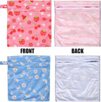 2pcs Travel Waterproof Laundry Bag, Cloth Diaper Wet Dry Bags - Image 4