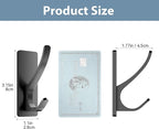 10-Pack Self Adhesive Towel Hooks: Extra Strong 13LB, Stainless Hook - Image 5