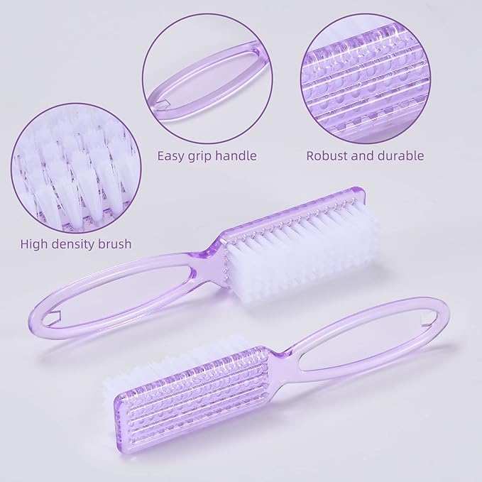 Yebeauty Nail Brush Fingernail Cleaner, 4 Pack Hand Scrub Cleaning Brush - Image 5