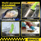 Shop Towels, 100 Pack Commercial Grade Work Rags Microfiber Towels - Image 7