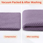 Homaxy 100% Cotton Waffle Weave Kitchen Dish Towels, Ultra Soft Absorbent Quick - Image 8
