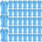 Rubber Reusable Gloves Long Household Dishwashing Gloves Kitchen Cleaning by Gandeer