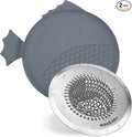 Sink Drain Strainer&Stopper, Anti-Slip Flexible Mesh Sink Strainer by Wokdada