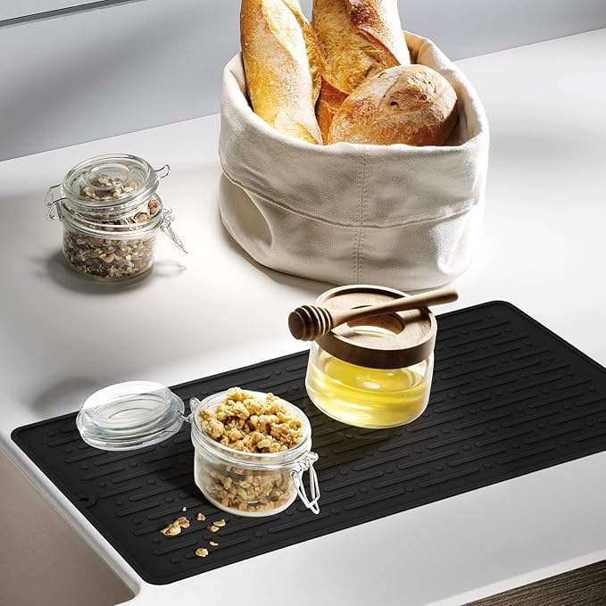 Dish Drying Mats, Heat-resistant Silicone Mat - Image 5