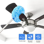 Ceiling Fan Cleaner Duster Reusable Microfiber Ceiling Fan Blade Cleaner - Image 2